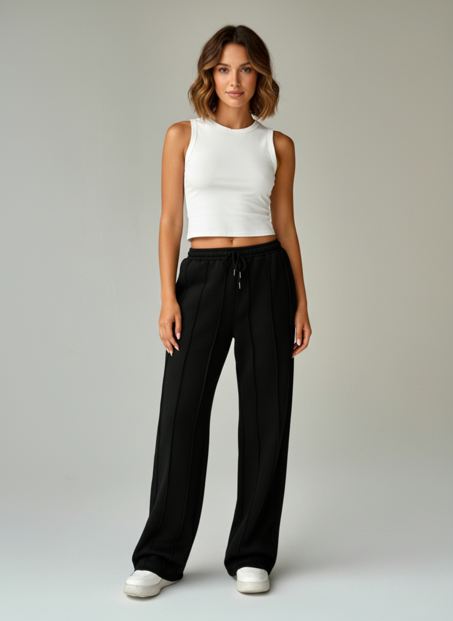 Noir Relaxed Track Pants