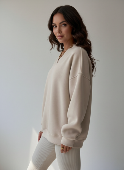 Elysia V-Neck Sweater