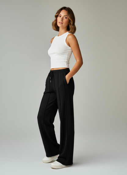 Noir Relaxed Track Pants